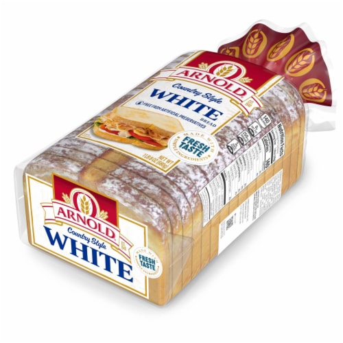 Arnold Country Style Plain Bread Perspective: top