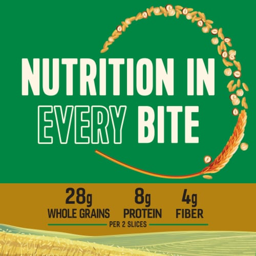 Arnold Whole Grains Oatnut Bread Perspective: top