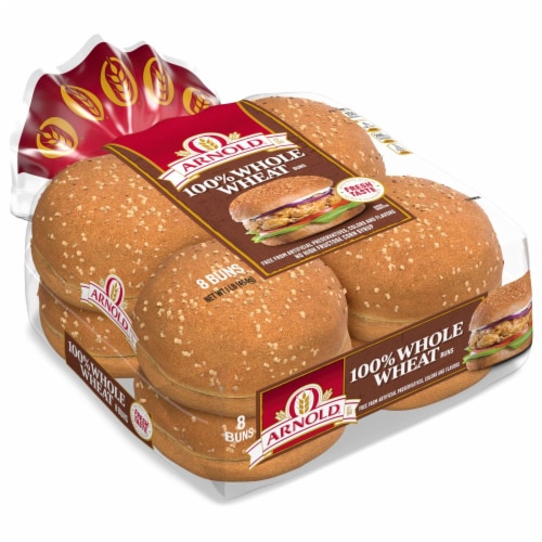 Arnold Whole Wheat Buns Perspective: top