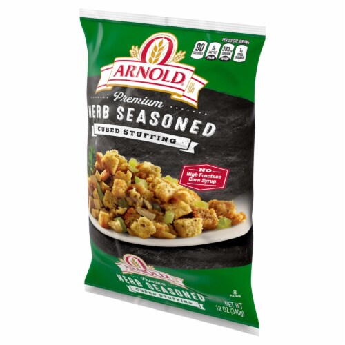 Arnold Premium Herb Seasoned Cubed Stuffing Perspective: top