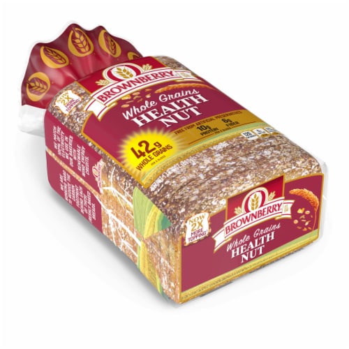 Brownberry® Whole Grains Health Nut Bread Perspective: top