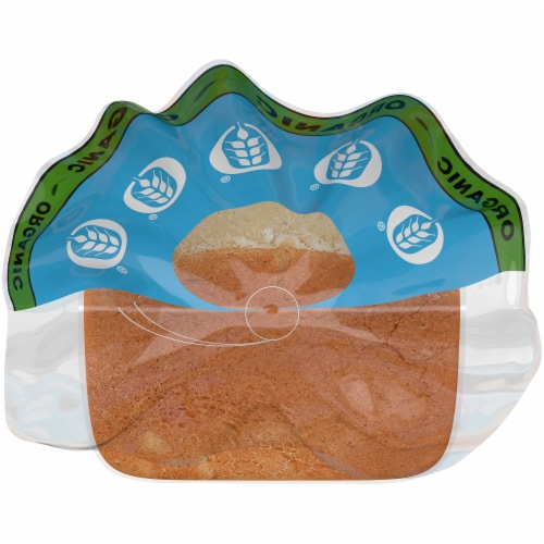 Brownberry® Organic Thin Sliced Rustic White Bread Perspective: top