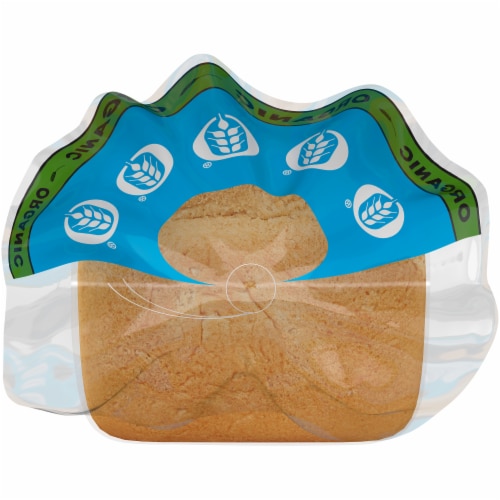 Oroweat® Organic White Made with Whole Wheat Bread Perspective: top