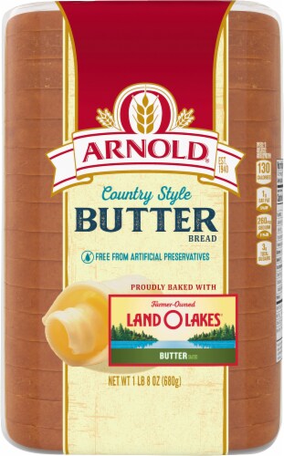 Arnold® Country Style Butter Bread Perspective: top
