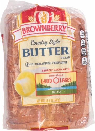 Brownberry® Country Style Butter Bread Perspective: top