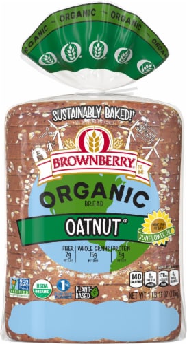 Brownberry® Organic Oatnut Bread Perspective: top