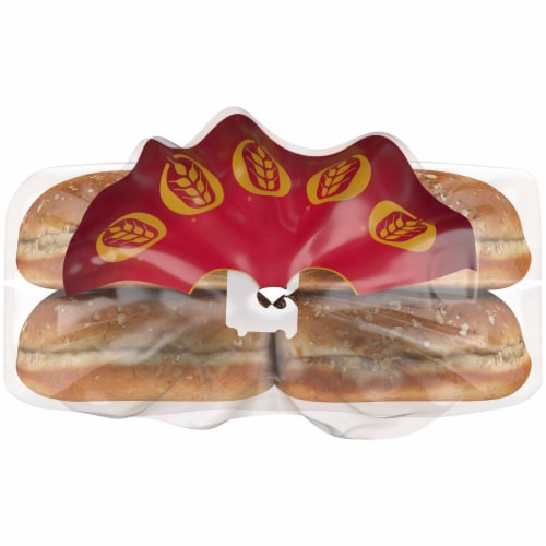 Brownberry® Restaurant Style Sweet Multigrain Hamburger Buns Perspective: top