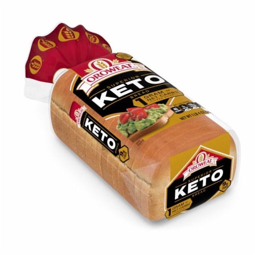 Oroweat Keto Sandwich Bread Perspective: top