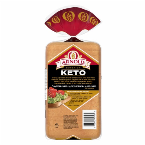 Arnold® Superior Keto Bread Perspective: top