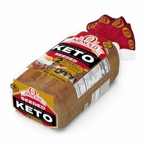 Arnold Superior Keto Seeded Bread Perspective: top