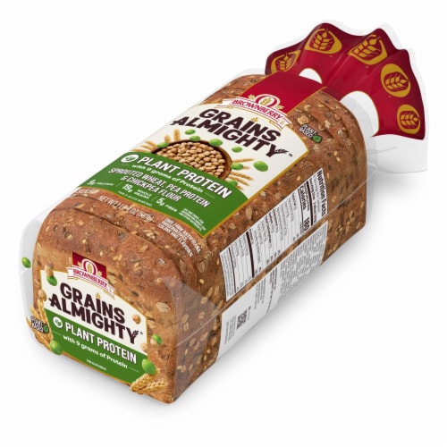 Brownberry Plant Protein Multigrain Bread Perspective: top