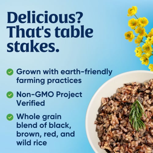 Lundberg Family Farms® Sustainable Wild Blend® Rice Perspective: top