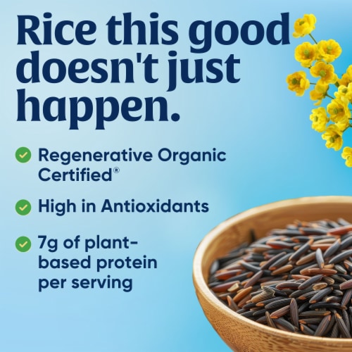 Lundberg Family Farms® Regenerative Organic Certified® Wild Rice Perspective: top