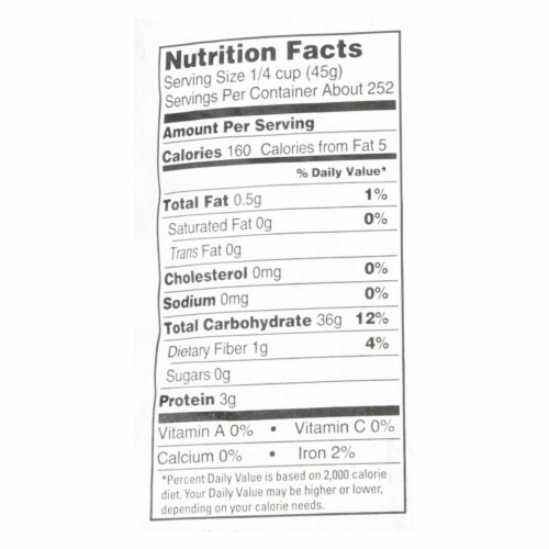Lundberg Family Farms® Organic California White Jasmine Rice Perspective: top