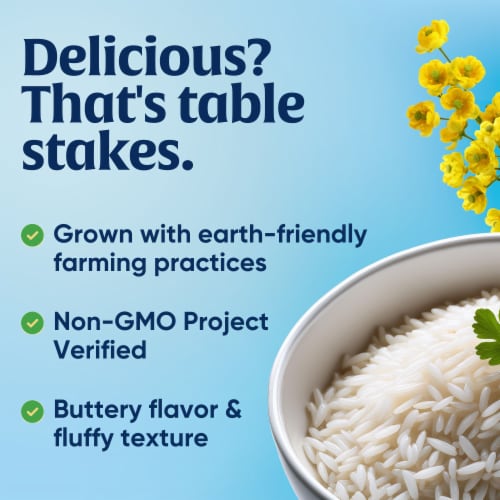 Lundberg Family Farms® California Brown Basmati Whole Grain Rice Perspective: top