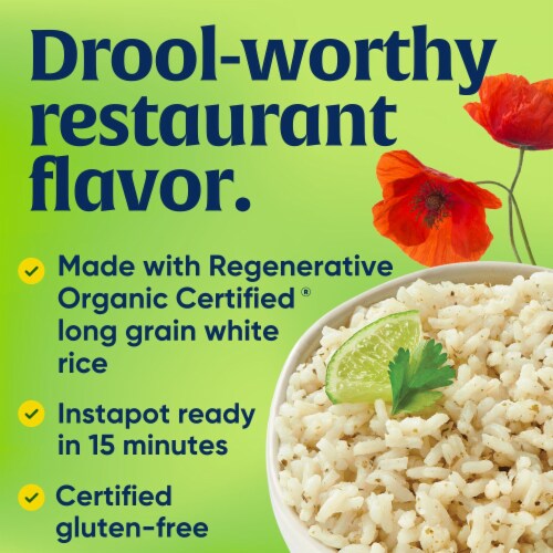 Lundberg Family Farms® Organic Cilantro Lime Rice Perspective: top