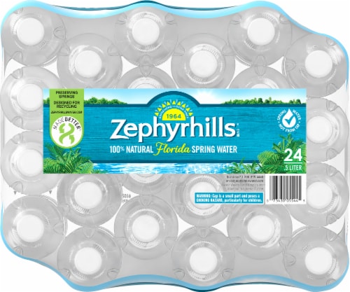 Zephyrhills® Natural Florida Spring Water Perspective: top