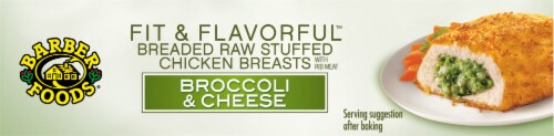 Barber Foods® Broccoli & Cheese Fit & Flavorful Stuffed Chicken Breasts Perspective: top