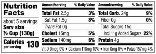 Kozy Shack Rice Pudding Tub, Gluten Free Dessert Perspective: top