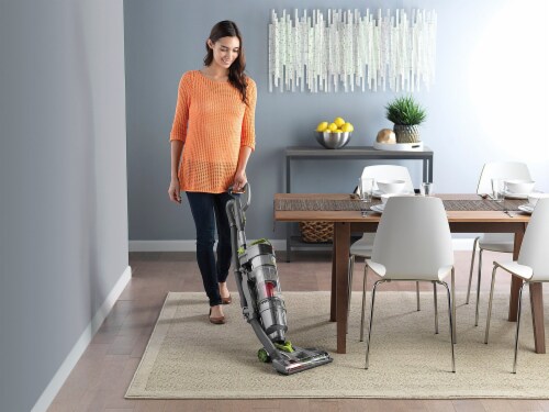 Hoover® Air Steerable Pet Bagless Upright Vacuum - Black Perspective: top