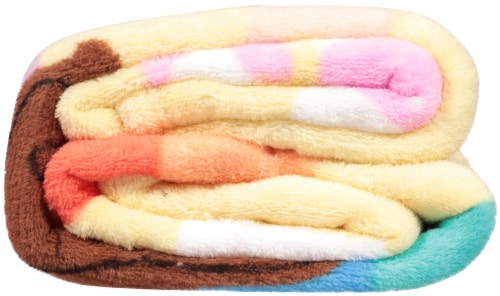 Ms. Rachel Throw Blanket - Cheers to Friends Perspective: top