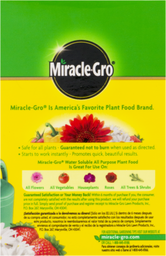 Miracle-Gro All Purpose Plant Food Perspective: top