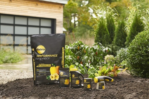 Miracle-Gro® Preformance Organics All Purpuse Granules Perspective: top