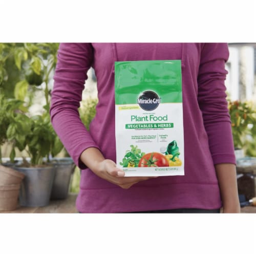 Miracle-Gro 2 Lb. 18-18-21 Vegetable & Herb Dry Plant Food 3003710 Perspective: top