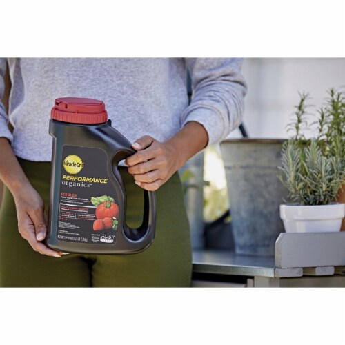 MIRACLE-GRO PERF ORG EDIBLESGRAN2.5LB/6 Perspective: top
