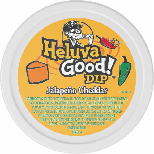Heluva Good® Jalapeno Cheddar Dip Perspective: top