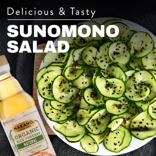 Nakano® Organic Natural Rice Vinegar Perspective: top