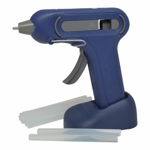 Westcott ProjectMate Lithium Ion Cordless Rechargeable Hot Glue Set, 1