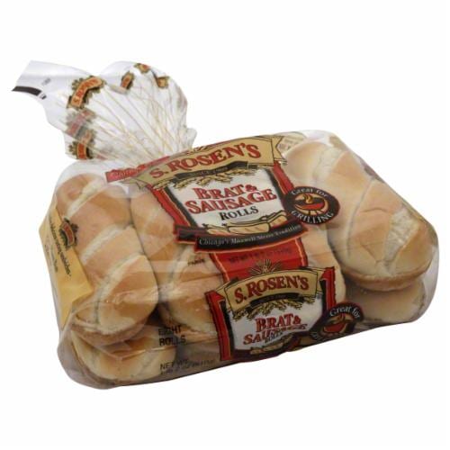 S. Rosen's Brat and Sausage Rolls Perspective: top