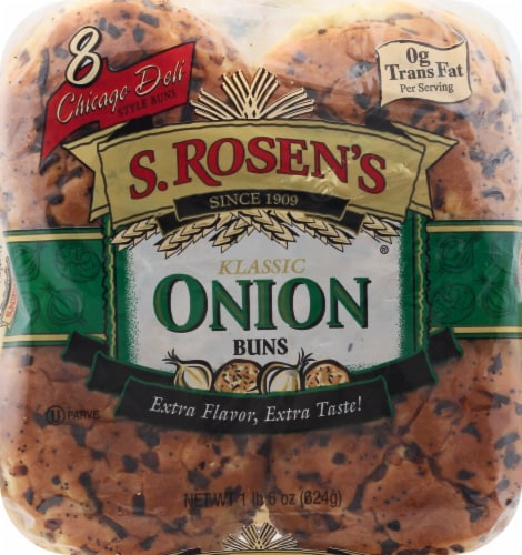S. Rosen's Klassic Onion Buns Perspective: top