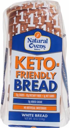 Natural Ovens Bakery Keto-Friendly White Bread Perspective: top