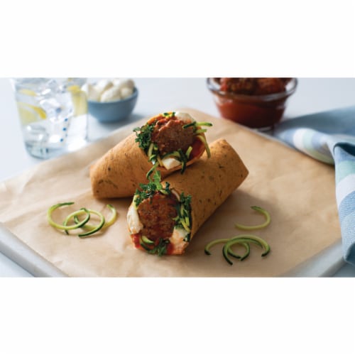 Mission Carb Balance Sundried Tomato Basil Tortilla Wraps Perspective: top