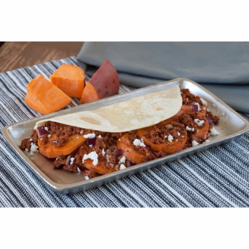 Mission Organics Soft Taco Size Flour Tortillas Perspective: top