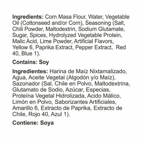 Mission Chile Limon Tortilla Chips Perspective: top