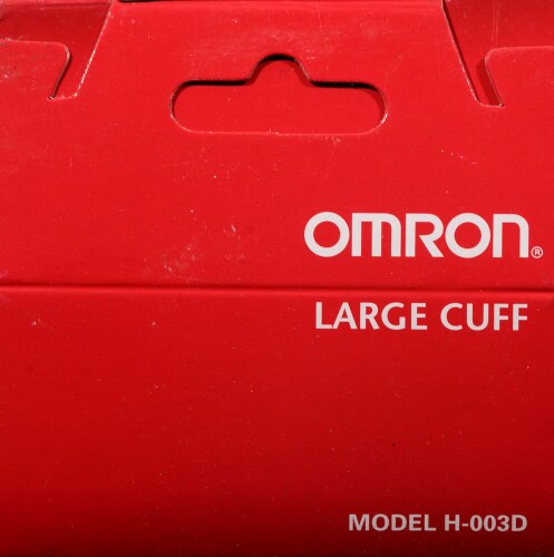 Omron Large Blood Pressure Cuff Perspective: top