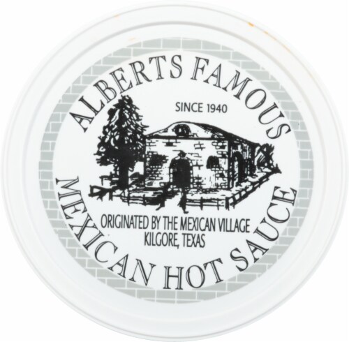 Albert's Mexican Hot Sauce Perspective: top