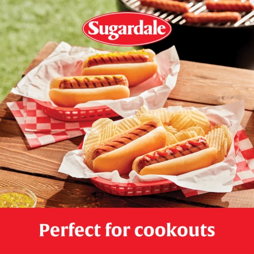 Sugardale® Chicken and Pork Hot Dogs Perspective: top