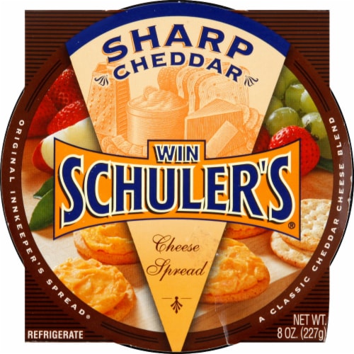 Win Schuler's® Sharp Cheddar Cheese Spread Perspective: top