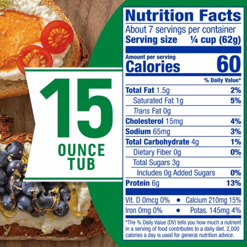 Galbani Low Fat Extra Protein Ricotta Cheese, 15 oz Perspective: top