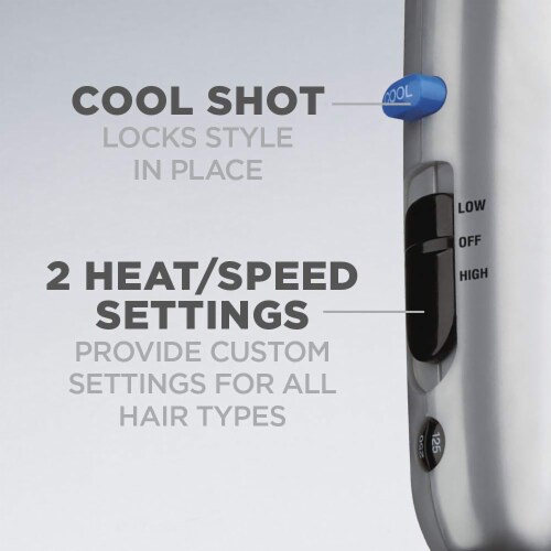 Conair 1875w 3-in-1 Styler Perspective: top