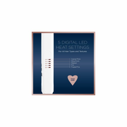 Conair® Double Ceramic Flat Iron Perspective: top