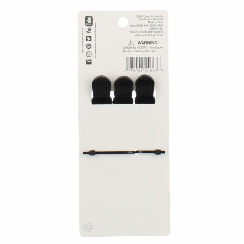 Conair Clip & Hold Hair Clips, 3 Ct Perspective: top