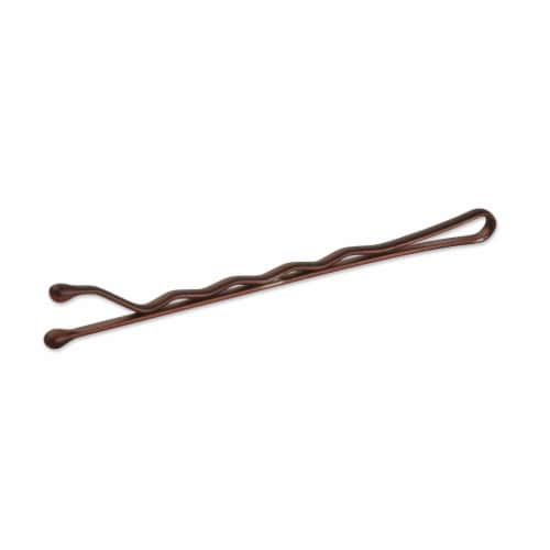 Conair® Pin & Style Soft Touch Brown Bobby Pins Perspective: top
