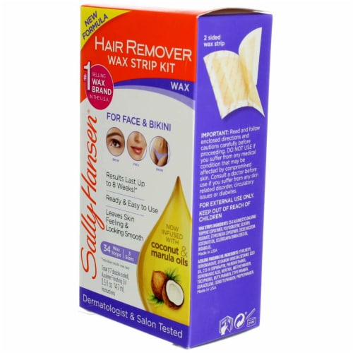 Sally Hansen® Hair Remover Wax Strip Kit Perspective: top