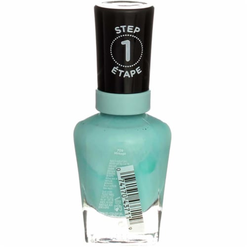 Sally Hansen Miracle Gel Nail Polish, Shade Mintage 709 (Packaging May Vary) Perspective: top