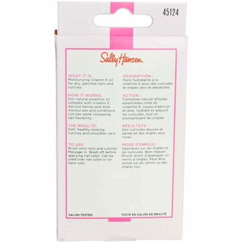Sally Hansen® Vitamin E Nail and Cuticle Oil Perspective: top